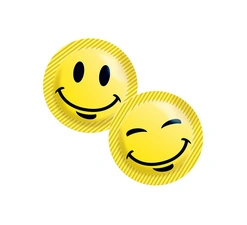 HELLMA sachets de sucre Sugar Balls "Happy", présentoir en