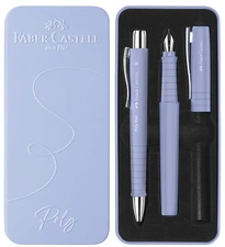 FABER-CASTELL Set de stylos POLY BALL/PEN, noir