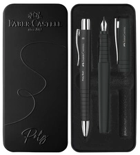 FABER-CASTELL Set de stylos POLY BALL/PEN, pale iris