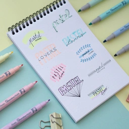 Pentel Surligneur Illumina Flex Pastel, orange pastel