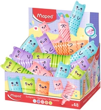 Maped Surligneur Mini FLUO'PEPS PASTEL KAWAI, présentoir