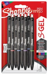 Sharpie Stylo roller à encre gel S-GEL, blister, assorti