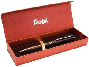 Pentel EnerGel Stylo roller à encre gel Hi-Class, rouge