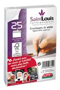 GPV Enveloppes de visite Saint Louis, 90 x 140 mm, blanc