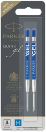 PARKER Recharge QUINK gel, tracé: M, blister de 2, noir