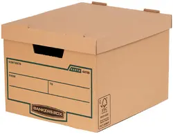 Fellowes Caisse d'archivage et transport standard BANKERS