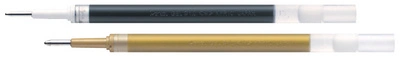 Pentel Recharge pour stylo bille encre à gel KFR10, noir