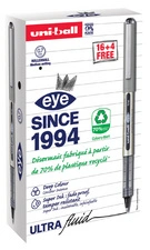 uni-ball Stylo roller eye fine UB157E, VALUE PACK, rouge