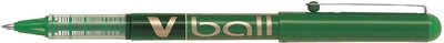 PILOT Stylo roller V Ball VB7, pointe mÃ©tal, rouge