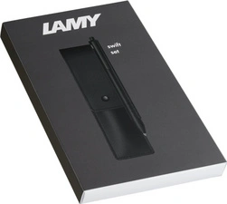 LAMY Set cadeau LAMY swift black, avec Ã©tui en cuir
