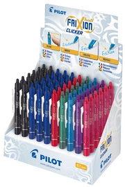 PILOT Stylo roller FRIXION BALL CLICKER 07, prÃ©sentoir de 60