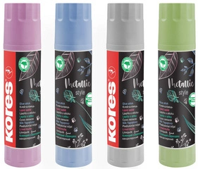 Kores Bâton de colle "Metallic Style", 20 g, sans solvant