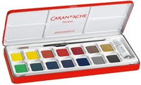 CARAN D'ACHE Gouache GOUACHE STUDIO, en tablettes, étui de 8