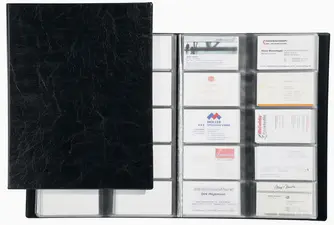 DURABLE Album pour cartes de visite VISIFIX, plastique