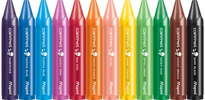 Maped my first Crayon de cire COLOR'PEPS WAX JUMBO