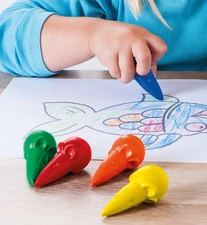 Pelikan Crayons de cire souris, assorti, set cadeau de 6
