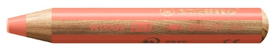 STABILO Crayon multi-talents woody 3en1, rond, vert pastel
