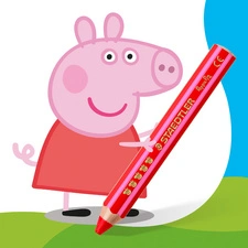 STAEDTLER Crayon de couleur Noris junior Peppa, étui de 6