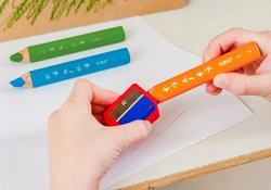 BIC KIDS Crayon de couleur multi-surfaces, étui carton de 6