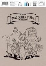 Tombow Malblock "Die Schule der magischen Tiere", DIN A4