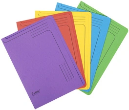 EXACOMPTA Chemises coin FOREVER, A4, carton, assorti