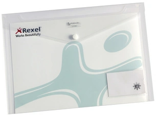 Rexel Pochette à documents, A5, PP, transparent