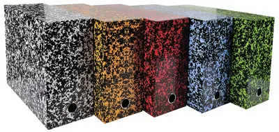 EXACOMPTA Boîte transfert Annonay, carton, 90 mm, assorti