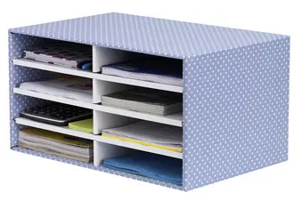 Fellowes BANKERS BOX STYLE Trieur de bureau, bleu/blanc