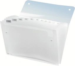Rexel Trieur ICE, format A4, 6 compartiments, en PP