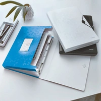LEITZ Trieur ménager WOW, A4, PP, 6 compartiments, bleu
