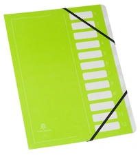 extendos Trieur série 122 "Flashy", 12 compartiments, vert