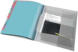 Esselte Trieur Colour'Breeze, A4, PP, 6 compartiments