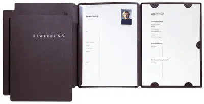 PAGNA Bewerbungs-Set "Select", DIN A4, grau