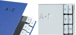 PAGNA classeur à compartiment Color, format A4, A - Z, 24