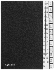 PAGNA trieur, format A4,44 compartiments, 1- 31 et 1-12/