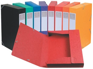 EXACOMPTA Boîte de classement Cartobox, A4, 60 mm, bleu