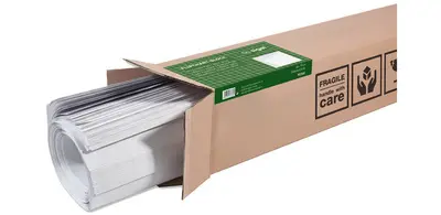 sigel Flipchart-Block, 680 x 990 mm, blanko, weiß, gerollt