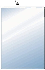HETZEL Etui de poche, PVC, simple, 0,17 mm, format: A8