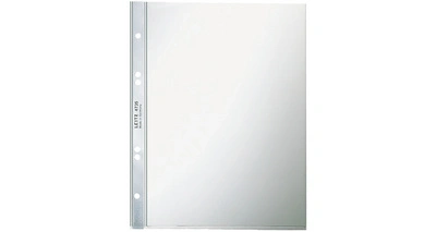 LEITZ pochette perforée Super Premium, format A5, PVC,