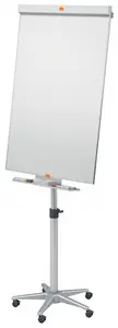 nobo Tableau de conférence Mobil Stahl Nano Clean, blanc