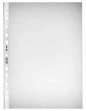 herlitz Pochette perforée, A4, 0,05 mm, transparent lisse