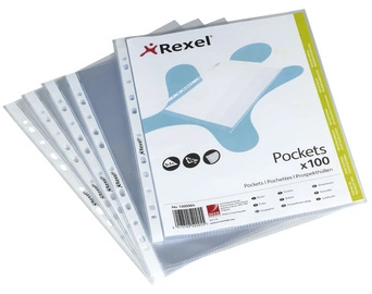 Rexel Pochette Top Quality, A4, PP, transparent, 0,08 mm