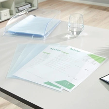 LEITZ Pochette transparente Standard, A4, PP, grainé,0,13 mm
