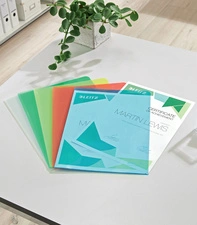 LEITZ Pochette Super Premium, A4, PVC, 0,15 mm, jaune