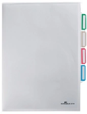 DURABLE Pochette d'organisation, A4, en PP, transparent