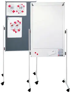 FRANKEN Chevalet de conférence combi, 760x1210 mm