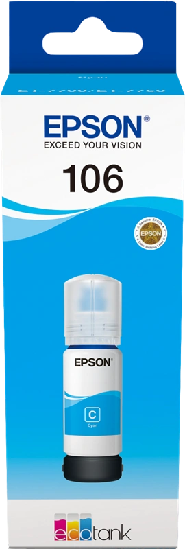 Epson 106 Cyan Cartouche d'encre (C13T00R240)