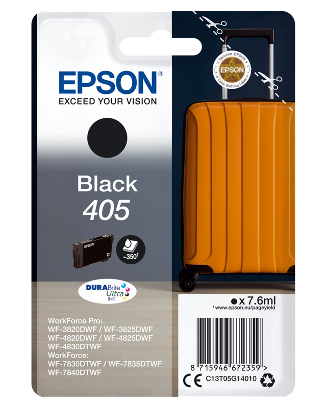 Epson 405 Noir(e) Cartouche d'encre (C13T05G14010)