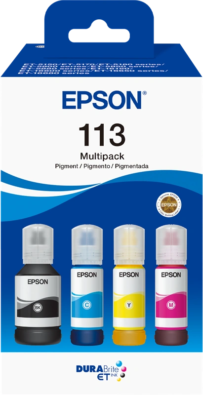 Epson 113 Multipack Noir(e) / Cyan / Magenta / Jaune (C13T06B640)