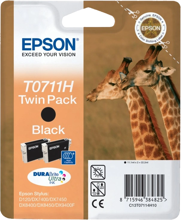 Epson T0711H Multipack Noir(e) (C13T07114H10)
